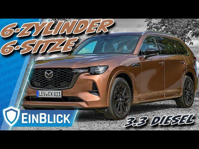 Der BESTE DIESEL? Mazda CX-80 3.3D - Viele Tasten & viel Hubraum! Macht das 2024 noch Sinn?