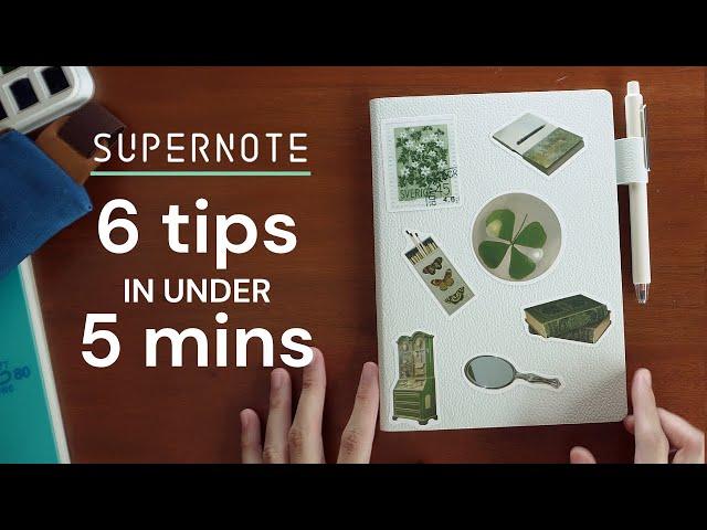 Supernote tips, tricks and favorites in 2024!  - for the A6X2 Nomad and A5X / A6X