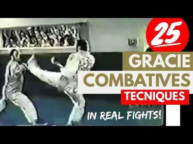 25 Gracie Combatives Techniques in Real Fights — Brazilian Jiu-Jitsu Basics