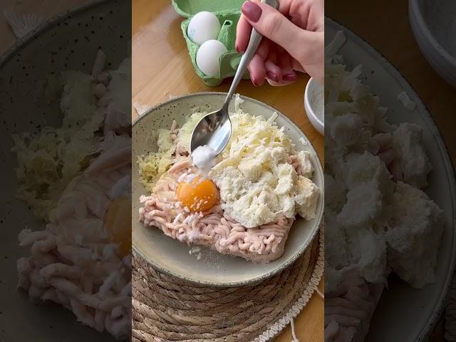 Куриные котлетки — са-амые нежные и сочные