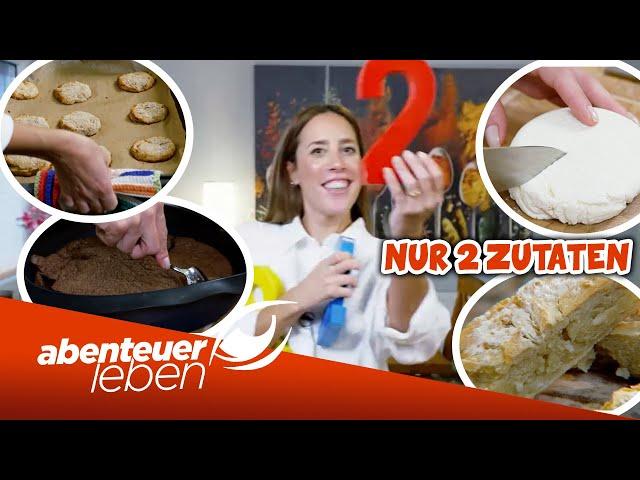 Nur ZWEI Zutaten?!  Sind diese Rezepte TOP oder FLOP? | Abenteuer Leben