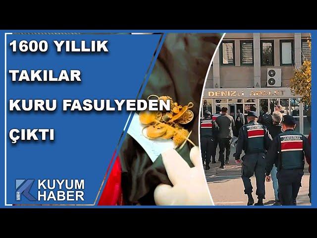 Lidya Dönemine Ait 1600 Yıllık Altın Takılar Kuru Fasulyenin İçinden Çıktı