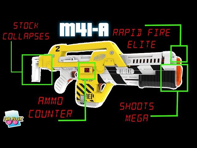 Best Nerf Gun of 2022! The Aliens M41-A First look