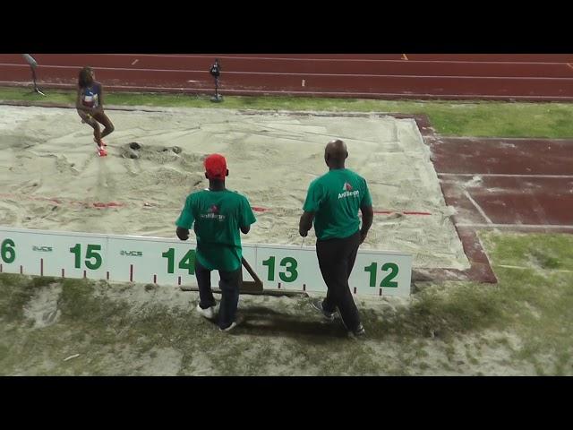 Liadagmis Povea (Cuba) - Grenada Invitational 2018 - women triple jump