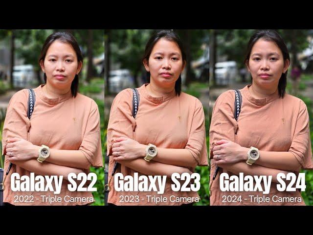 Samsung Galaxy S22 vs S23 vs S24 camera (Late 2024) - After Updates!