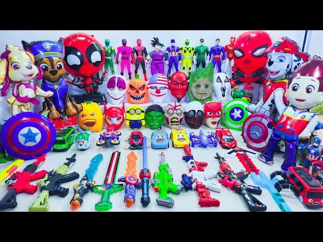 Marvel's Spider-Man series Unboxing, Spider-Man action dolls, glowing Spider-Man electric toy gun