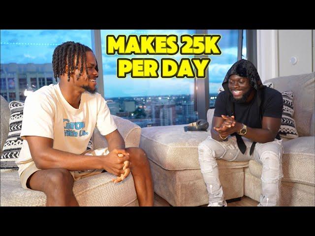 Meet The 20 Year old who makes $25,000 Per Day! (Penthouse Tour)