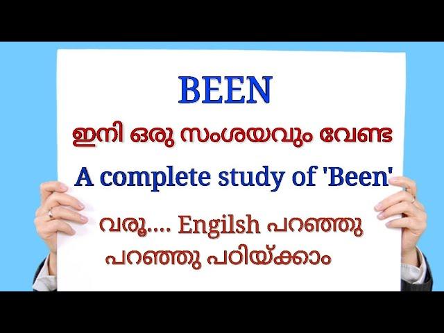 Use of Been/ English Speaking Practice