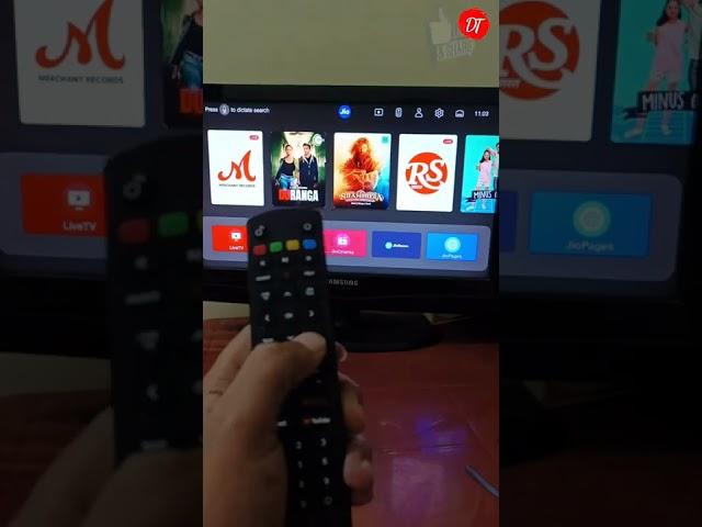 Jio Fiber Service ID in TV | jio fiber set top box #shorts