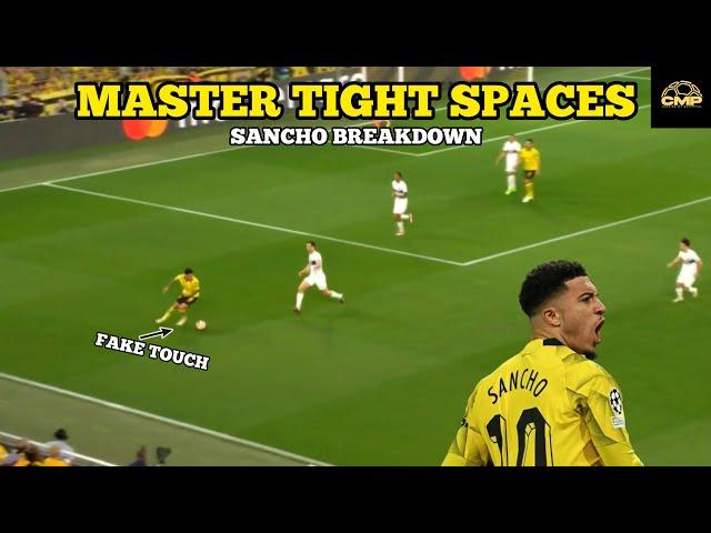 How Sancho escapes tight spaces | Fakes, baits & 1v1 breakdown