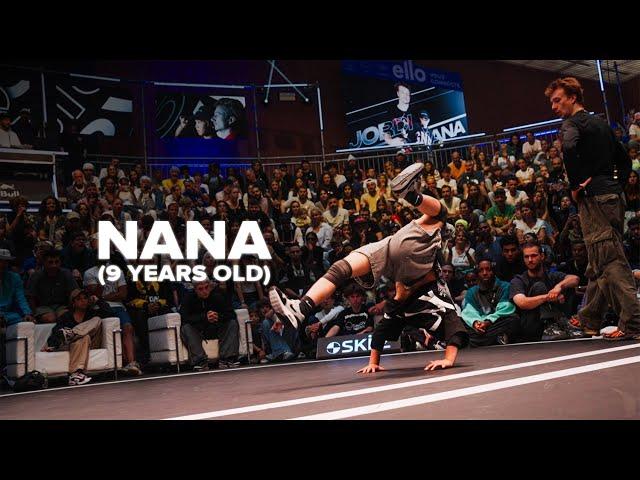 9 year-old Bboy NANA  at Groove Session 2024