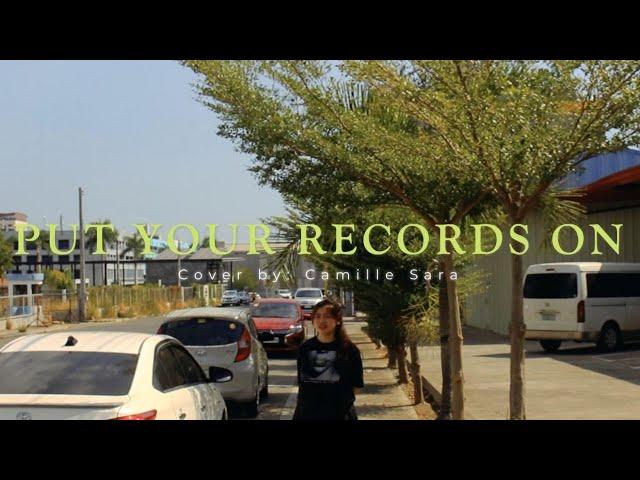 Put Your Records On (Corrine Bailey Rae) cover by Camille Sara