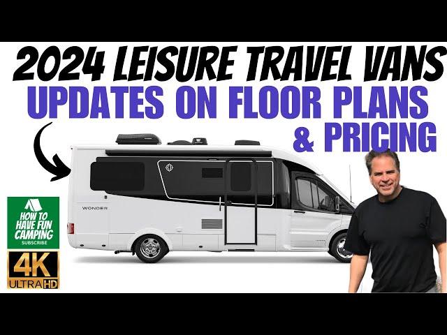 2024 Leisure Travel Vans Unity & Wonder Luxury Class C RV Floorplan and Pricing Update