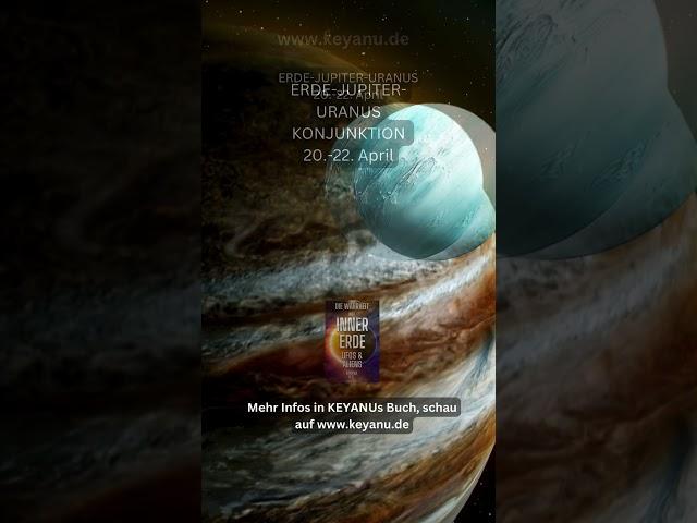 Erde Jupiter Uranus Konjunktion  bis 22. April!  #ashtar #starseeds #planet #Astro #shorts