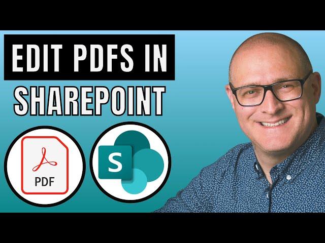 Edit PDFs in SharePoint