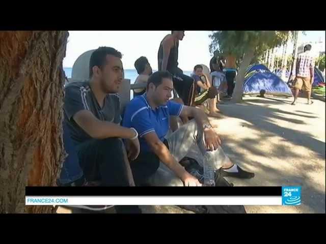 European migrant crisis: Greek island of Kos overwhelmed with refugees