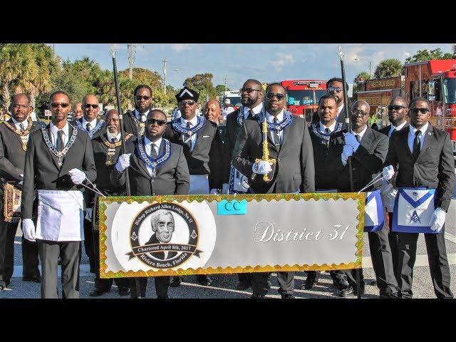 Bishop Richard Allen Masonic Lodge 11 MLK Parade Rivera Beach 2019