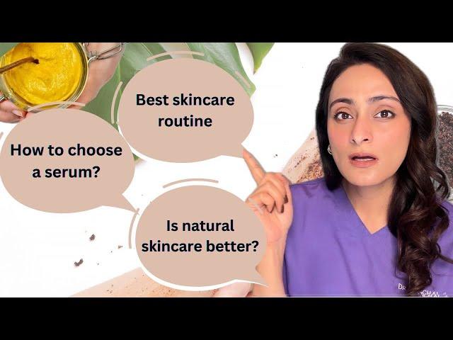 Dermatologist answers most popular questions | how to get glass skin | best serums