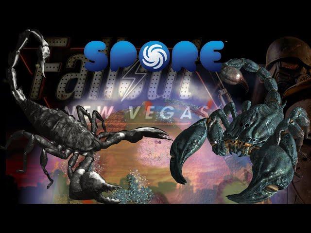 Beating Spore as a Fallout Radscorpion