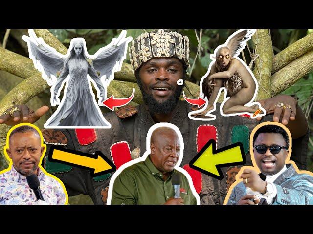 BREAK! Spiritualist Reveals OPAMBOUR & OWUSU BEMPAH’s Angels That Connected To Give MAHAMA Victory