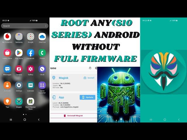 How to Root Android Phone | Root Samsung Galaxy S10/S10e/S10+ with Magisk-Without Firmware.