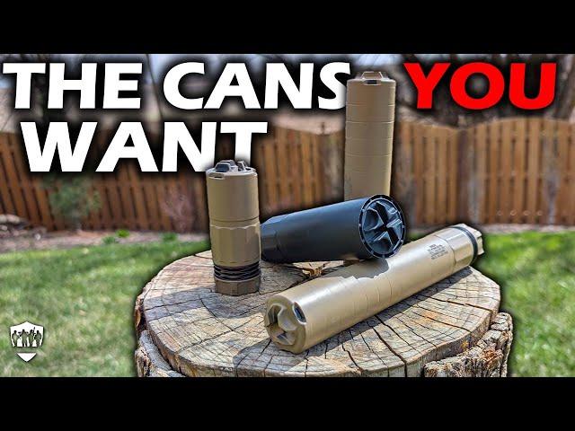 Griffin Dual lok Suppressors - Dual Lok 5, Optimus 6, PSR 7 + Blast Shield Testing