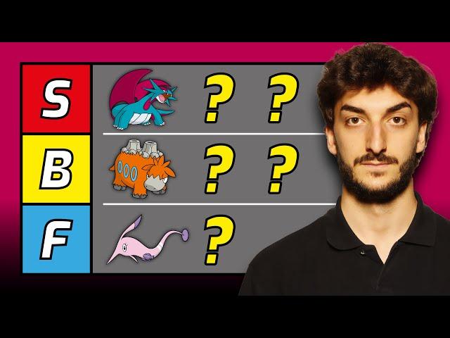 VALUTO TUTTI I POKEMON DI TERZA GENERAZIONE [TIER LIST]