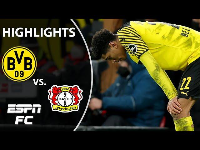 Bayer Leverkusen BLASTS Borussia Dortmund 5-2 | Bundesliga Highlights | ESPN FC