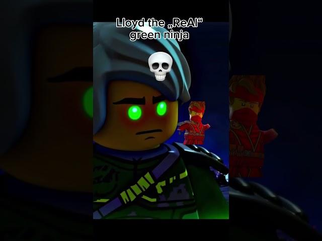 The real green ninja… #ninjago #kai #lloyd