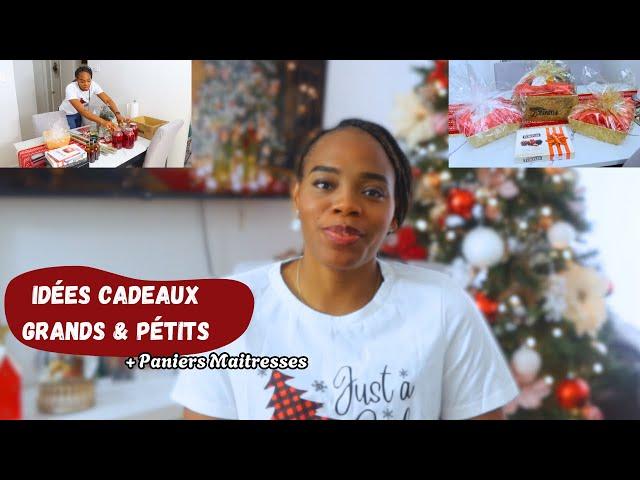 IDÉES Cadeaux Petits et Grands // Paniers cadeaux pour les maitresses / Christmas & Noël déco 2024