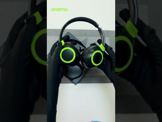 oraimo BoomPop 2 unboxing OHP-610 #shorts #unboxing #headphones #music #oraimo