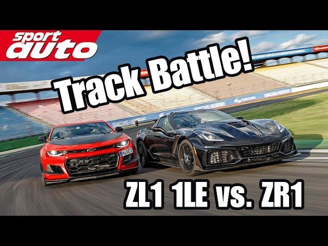 Track Battle: Corvette ZR1 vs. Camaro ZL1 1LE | sport auto