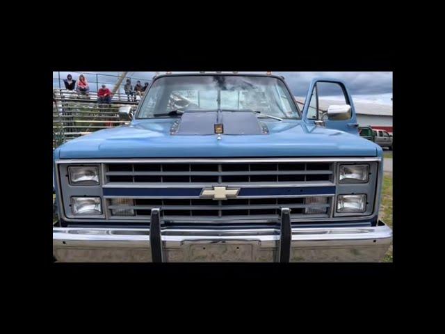 Built not bought, truck pull event. #bluecollar #truck #builtnotbought #automobile