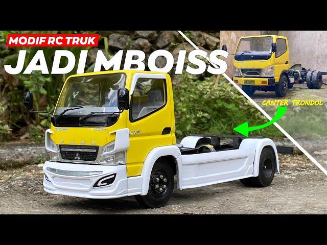 MODIFYING RC TRONDOL CANTER TRUCK SO COOL USING PATRIOT BUMPER