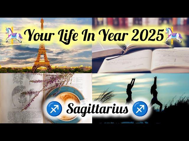 SAGITTARIUS  (धनु राशिफल) 🪐YOUR LIFE IN YEAR 2025 OVERALL PREDICTION️  #tarot #viralvideo