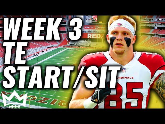 Tight Ends You MUST START and SIT in Week 3 (Every Matchup) | 2024 Fantasy Football