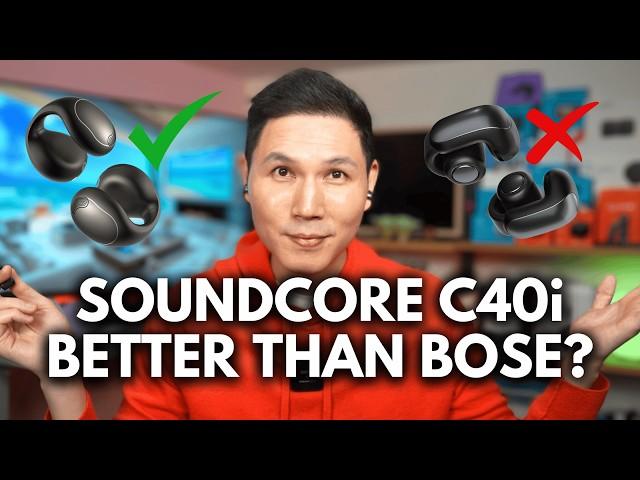 Anker Soundcore C40i Earbuds vs Bose Ultra Open Earbuds