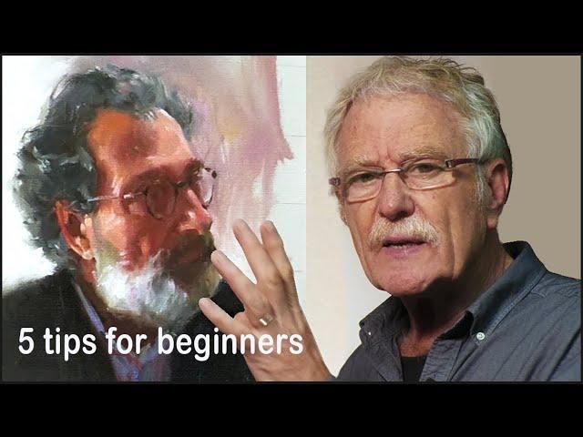 Oil and portrait painting: 5 essential tips for beginners - Ben Lustenhouwer