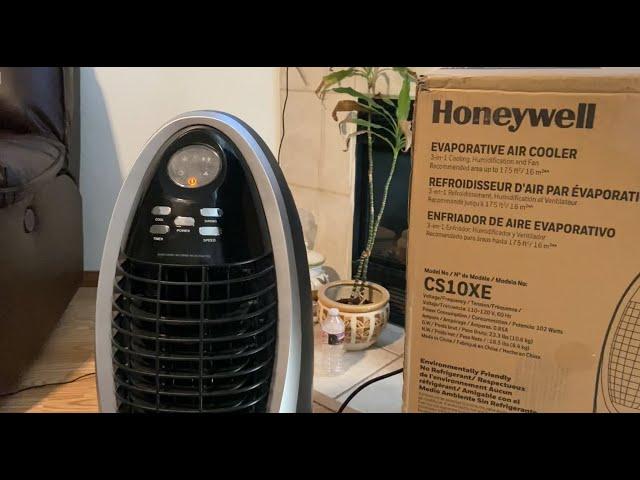 Honeywell 300-420CFM Portable Evaporative Cooler, Fan & Humidifier Review