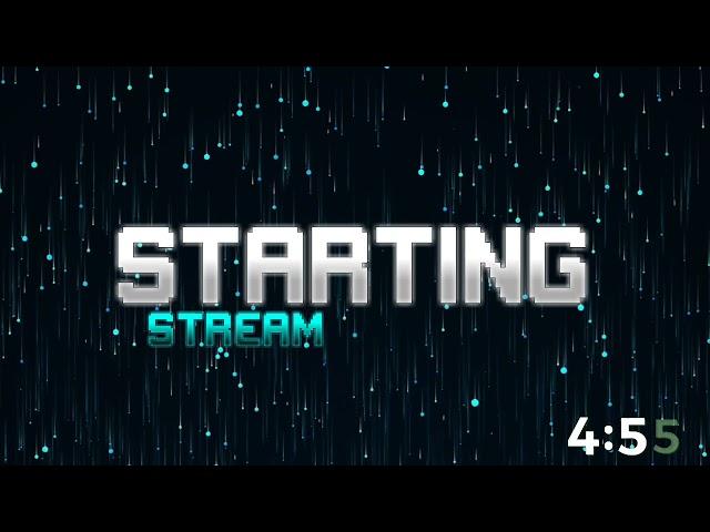 5 Minute CountDown Free Live Stream Starting Soon Template | No Copyright | EditZ KinG