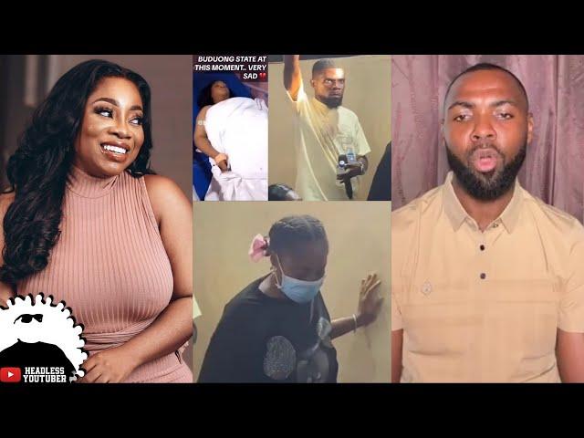 Moesha Appears in Church with Stroke + Rev Obofour uses her situation to Advise People