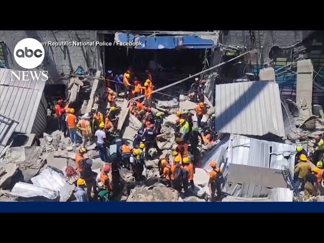 Dozens dead after roof collapses at nightclub in the Dominican Republic