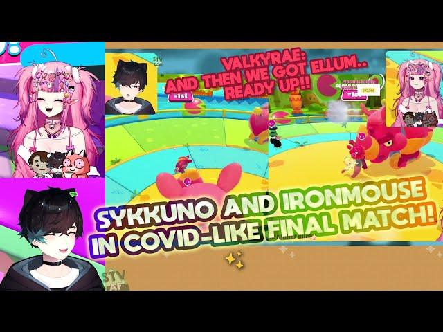 I'm being BRUTALIZED! Sykkuno and Ironmouse are seeking for ONE WIN with Covid-like FINAL MATCH!