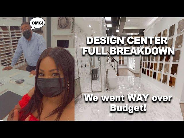 **MUST WATCH** What We Spent at The Design Center | FULL BREAKDOWN Over $50K | New Build Home