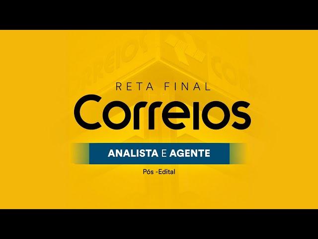 Reta Final Correios - Analista e Agente: Língua Portuguesa - Prof. Felipe Luccas