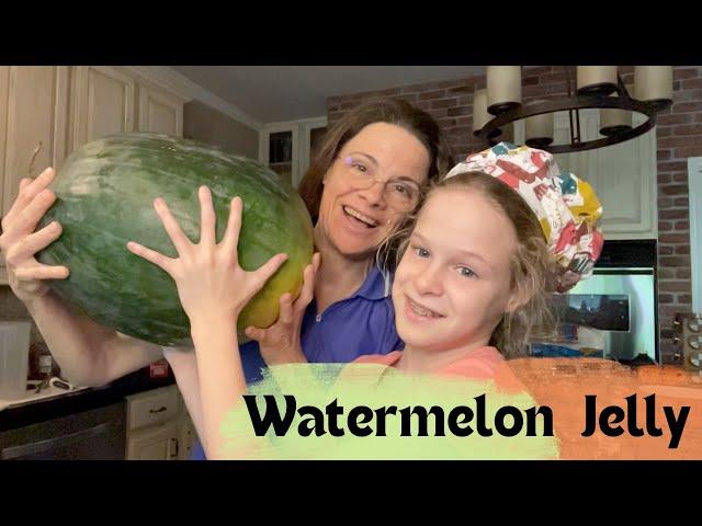 Homemade Watermelon Jelly step-by-step Recipe | Bath Water Canning Process