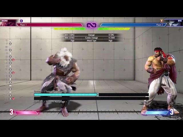 2nd day of getting my ass beat on akuma (sf6)