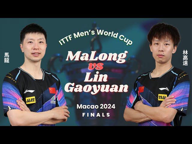 FULL | Ma Long vs Lin Gaoyuan (Finals, ITTF World Cup Macao 2024)