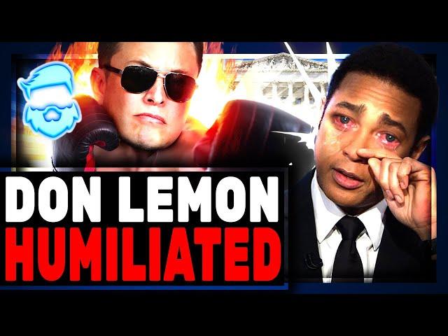 Woke Backfire! Don Lemon HUMILATED So Bad He's Suing Elon Musk For 35 Million! This Is Hilarious