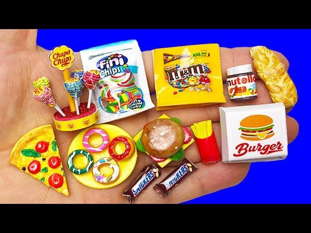 25 DIY MINIATURE FOOD HACKS AND CRAFTS !!!